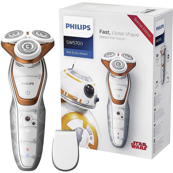 (結帳享折扣)【飛利浦 PHILIPS】星戰系列 Star Wars BB-8 機器人電鬍刀 SW5700
