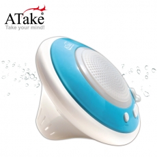 【ATake】ASP-689-BL 水上漂浮無線防水藍牙喇叭 - 藍色