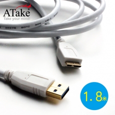 ATake - USB 3.0 A公對Micro B 1.8米 AU3-AMSM01