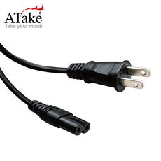 ATake - 8字頭筆記型電腦電源線 -1米 SCB-2P8S01