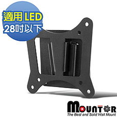 【Mountor】固定式嵌入型壁掛架/螢幕架-適用28吋以下LED(ML-1010)