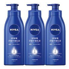 妮維雅深層修護潤膚乳液400ml - 3入組