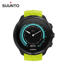 SUUNTO 9 Lime 堅固強勁,超長電池續航力的多項目運動GPS腕錶【萊姆綠】