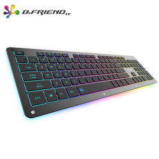 B.FRIEND GK5剪刀腳有線遊戲鍵盤(RGB)-黑
