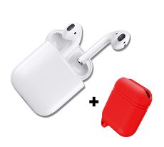 【Apple】 AirPods 藍牙耳機《贈:保護套》