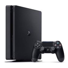 SONY PS4 Slim 500GB主機《主機專用攜帶包+手把果凍套+手把類比套》