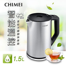 CHIMEI奇美 1.5L五心級溫控不鏽鋼快煮壺 KT-15MDT0