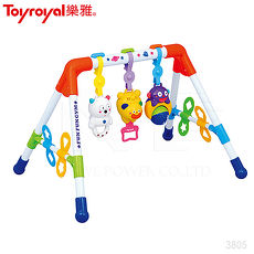日本《樂雅 Toyroyal》音樂健力架【禮盒包裝】2m以上