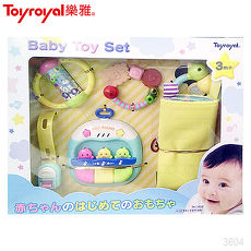 日本《樂雅 Toyroyal》寶寶成長玩具禮盒3m以上