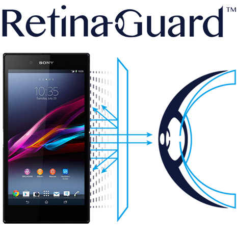 RetinaGuard視網盾 Sony Xperia Z Ultra 防藍光保護貼