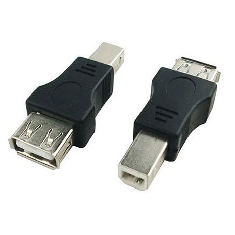 【限時免運】USB 2.0 A母對B公 印表機轉接頭
