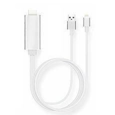 (活動)Apple iPhone/ipad lightning 8pin to HDMI MHL高畫質影音傳輸線