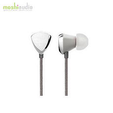 {原廠公司貨}Moshi 漩音入耳式耳機(專業版)銀