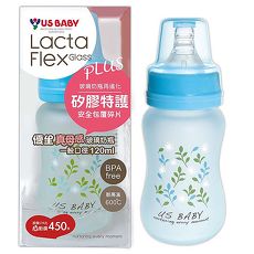 優生真母感特護玻璃奶瓶一般120ml-藍