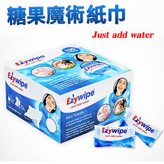 金德恩 英國品牌 糖果壓縮紙巾 (每盒100顆)