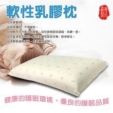 金德恩 台灣製造 一入 蜂巢式透氣軟性乳膠枕 62x38cm 彈性/透氣/不易變形