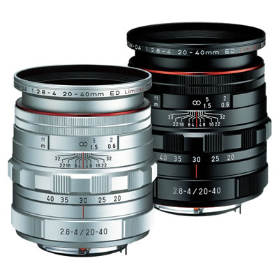 PENTAX HD DA 20-40mm F2.8-4.0 ED Limited DC WR 【公司貨】黑