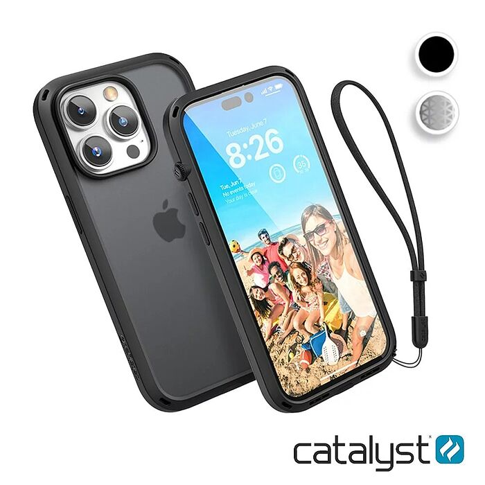 CATALYST iPhone14 Pro (6.1") 防摔耐衝擊保護殼 (2色)iP14Pro(6.1)-霧透