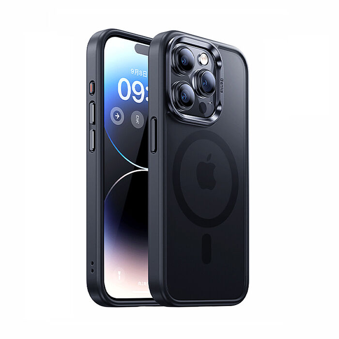 Benks iPhone15 系列 MagSafe 防摔膚感手機殼 -黑iPhone15Plus(6.7)