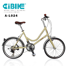 【AiBIKE】 SHIMANO 24速 451版 巴黎經典 低跨點小徑車