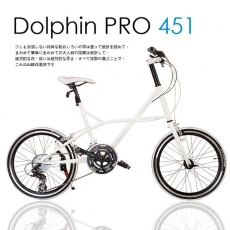【AiBIKE】 SHIMANO 20吋27速 Dolphin PRO 小徑車 雪白限定版 升級451輪組 七夕情人款 小徑車珍珠白