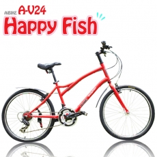 【AiBIKE】 SHIMANO 24吋24速 開心魚大徑車 加速輕鬆 爬坡順暢 大徑車