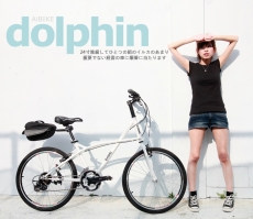 【AiBIKE】SHIMANO 24吋21速 海豚大徑車 加速輕鬆 爬坡順暢 大徑車消光黑