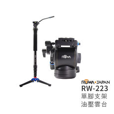 ROWA JAPAN RW-223 單腳支架油壓雲台
