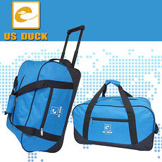 【US DUCK】尼龍拉桿旅行袋(可提/可拖/可拉) UN-0003