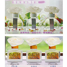 2入組【Kiss Aroma 】香氛精油擴香瓶100ml (六種味道任選) *特賣*玫瑰玉蘭2x