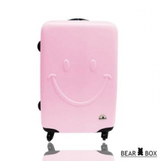 【BEAR BOX】☆莎莎代言☆ 一見你就笑☆ ABS輕硬殼微笑行李箱旅行箱(28吋)