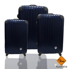 【Gate9】城市旅人系列PC亮面輕硬殼行李箱/旅行箱/登機箱/拉桿箱三件組(28+24+20吋)