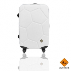 【Gate9】 經典世紀足球系列ABS輕硬殼行李箱/旅行箱/登機箱(24吋)