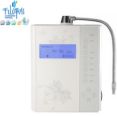 《千山淨水》桌上型-電解離子活水機(七枚十二槽) PL-705W-(白)