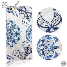 apbs iPhone6s/6 & 6s Plus/6 Plus 施華洛世奇彩鑽手機殼-青花瓷
