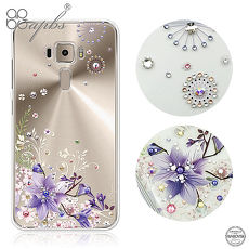 apbs ZenFone 3 ZE520KL 5.2吋 & ZE552KL 5.5吋 施華洛世奇彩鑽手機殼-祕密花園