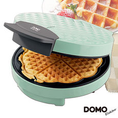 福利品【DOMO】菱格紋鬆餅機DM9007WT