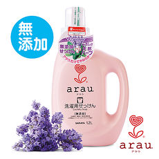 【日本SARAYA】arau.無添加柔軟洗衣精1.2L-薰衣草 原廠正貨