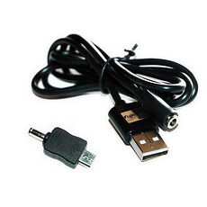 【FU】USB轉DC母頭 圓直線+micro USB充電轉接頭(UC0045+UC0017)
