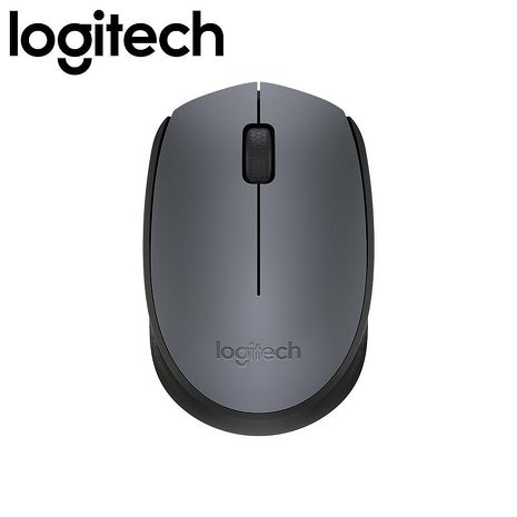 Logitech羅技 M171 無線滑鼠-灰黑