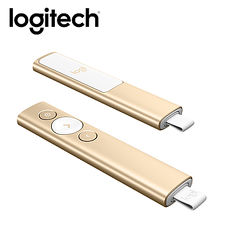 羅技Logitech SPOTLIGHT 簡報遙控器-香檳金