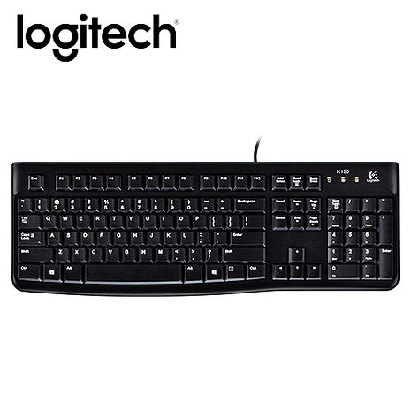 【限時免運】Logitech 羅技 K120 有線鍵盤