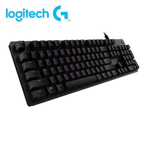Logitech 羅技 G512 機械式電競鍵盤-茶軸