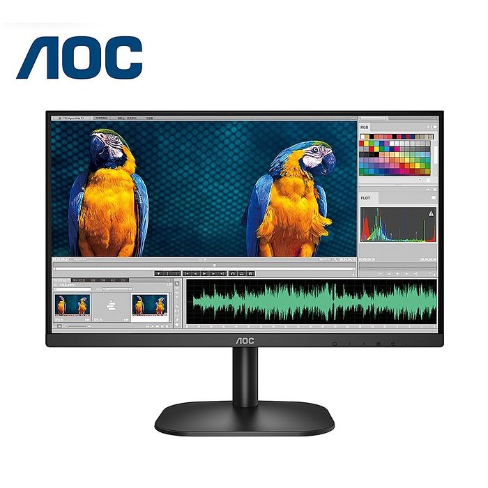 AOC 24B2XHM 24型 纖薄美型超窄框寬螢幕