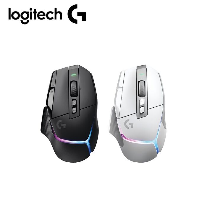 Logitech 羅技 G502 X PLUS RGB無線電競滑鼠白