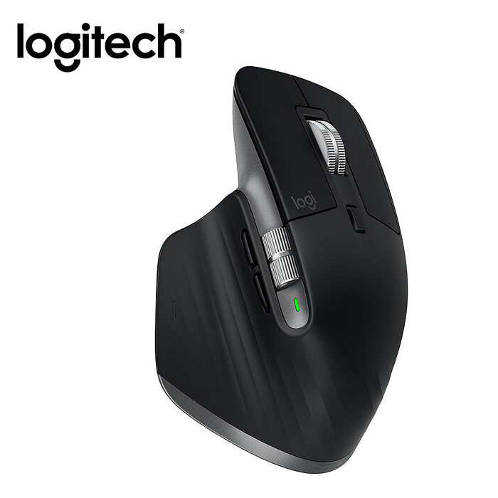 Logitech 羅技 MX Master 3s 無線智慧滑鼠 - Mac專用 深灰色