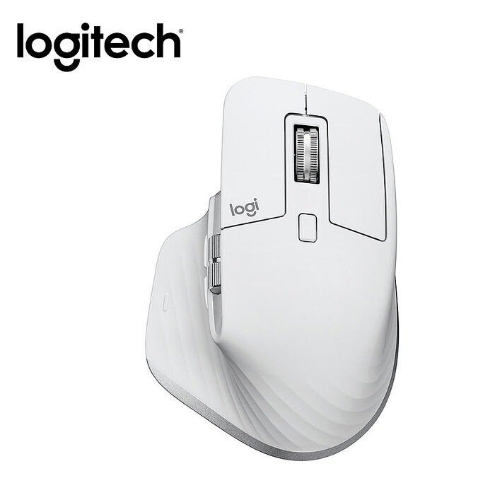 Logitech 羅技 MX Master 3s 無線智慧滑鼠 - Mac專用 淺灰色