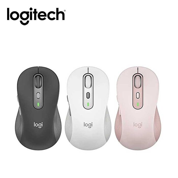 Logitech 羅技 M750 多工靜音無線滑鼠石墨黑