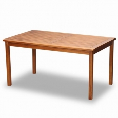 BROTHER 兄弟牌印尼柚木古典六人長方桌 (90cm*150cm)
