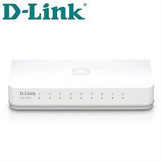 D-Link 友訊 DES-1008A 桌上型乙太網路交換器 8埠